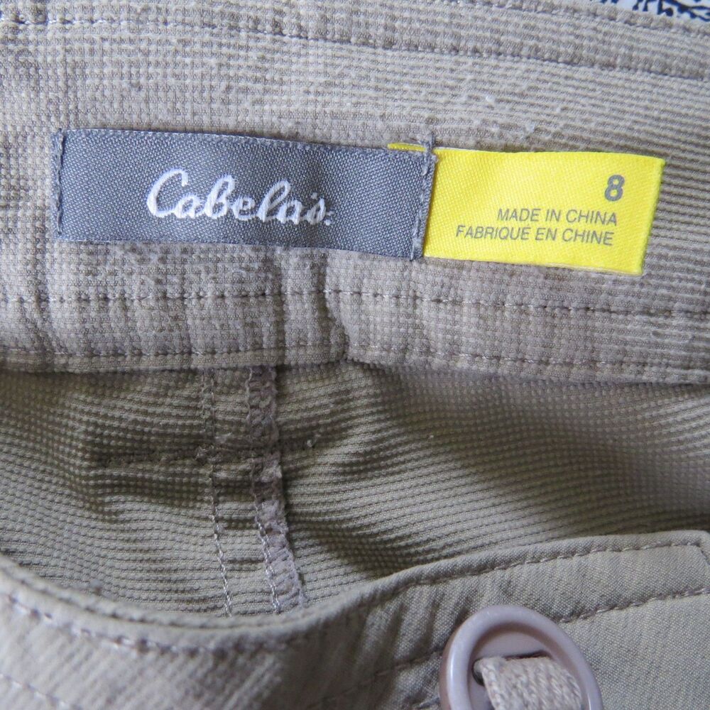 Cabela's Women's Ascend Explorer Pants Khaki  Size 8 SPF 30 EUC - Picture 12 of 14